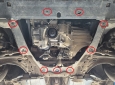 Scut motor din aluminiu Dacia Jogger 55