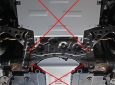 Scut antifurt din aluminiu pentru catalizator Toyota Corolla Cross 68